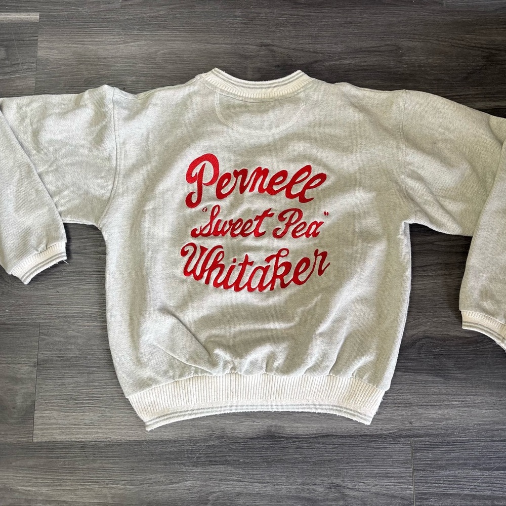 Vintage 1982 USA Boxing Pernell Sweet Pea Whitaker Crewneck Sweatshirt Rare Find